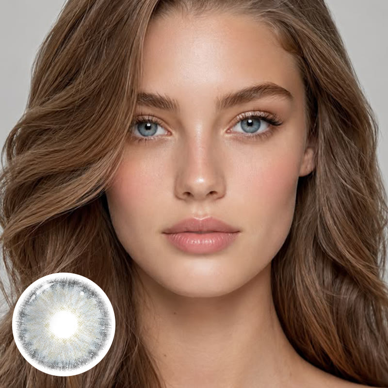 MYEYEBB Plus Petite Iris Blue Prescription Colored Contact Lenses丨Monthly - image 3