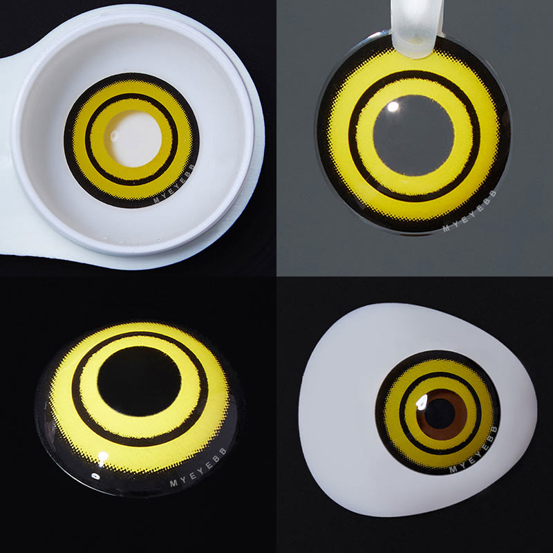 MYEYEBB Demon Slayer Prescription Cosplay Colored Contact Lenses  - image 4