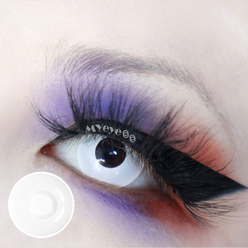 MYEYEBB Circle Block & Mini Sclera Prescription Cosplay Colored Contact Lenses - image 20