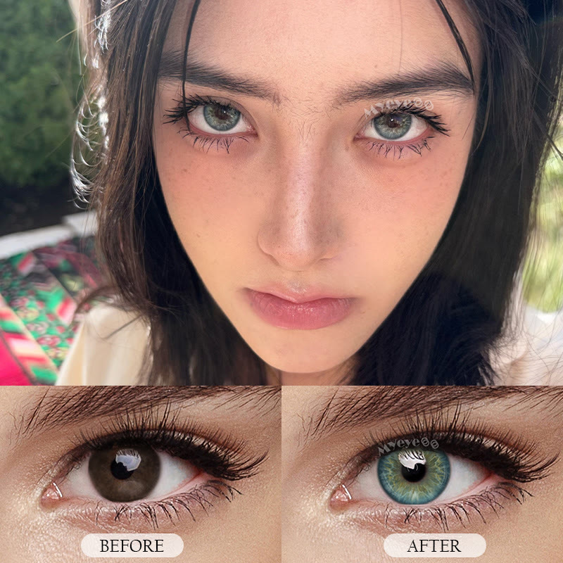 MYEYEBB Angel Blue Colored Contact Lenses | 6 Months & 1 Day - image 10