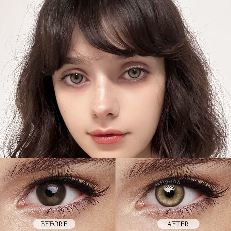 MYEYEBB Aloe Brown Colored Contact Lenses - image 11