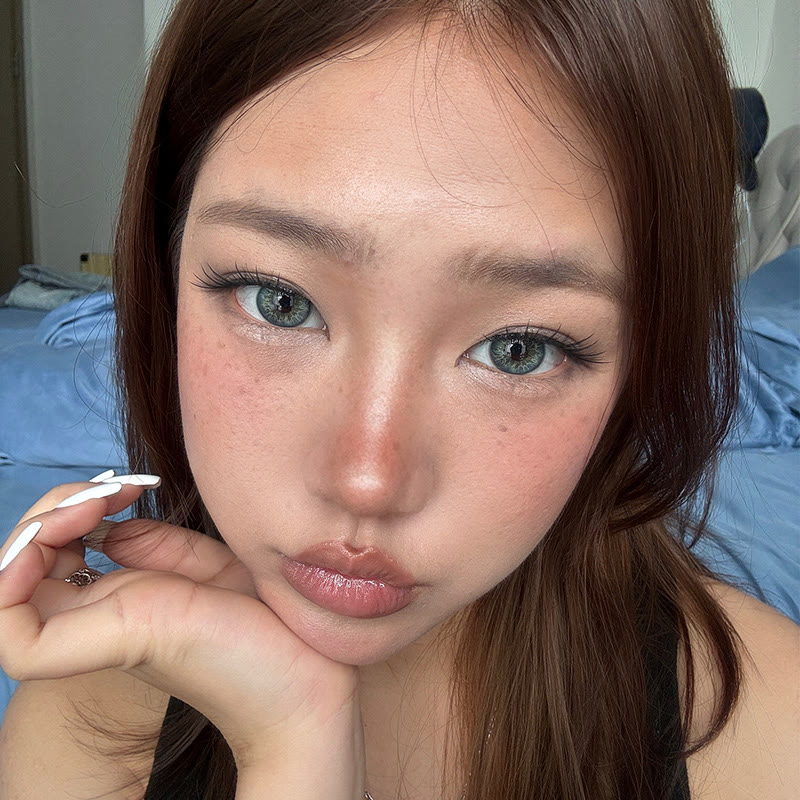 MYEYEBB Angel Blue Colored Contact Lenses | 6 Months & 1 Day - image 6