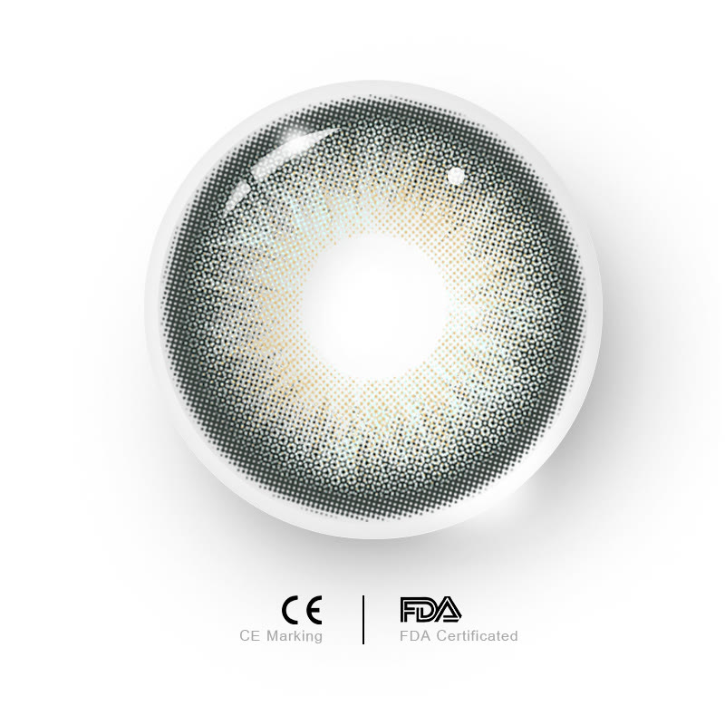 MYEYEBB Barbie Taylor Green Prescription Colored Contact Lenses - image 5