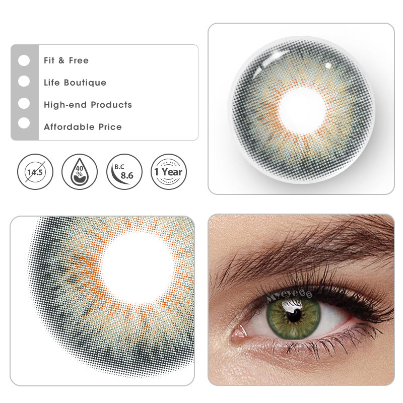 MYEYEBB Muse Grey Colored Contact Lenses - image 8