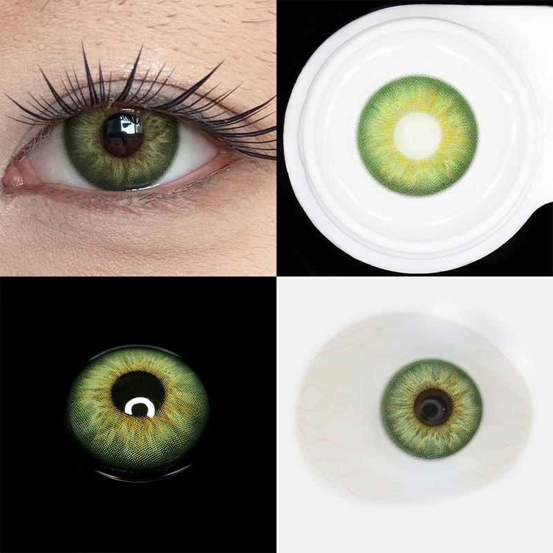 MYEYEBB Dew Green Colored Contact Lenses - image 4