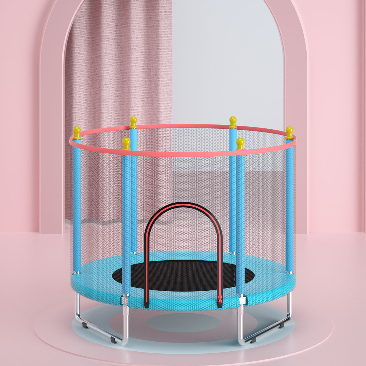 Children's indoor home trampoline