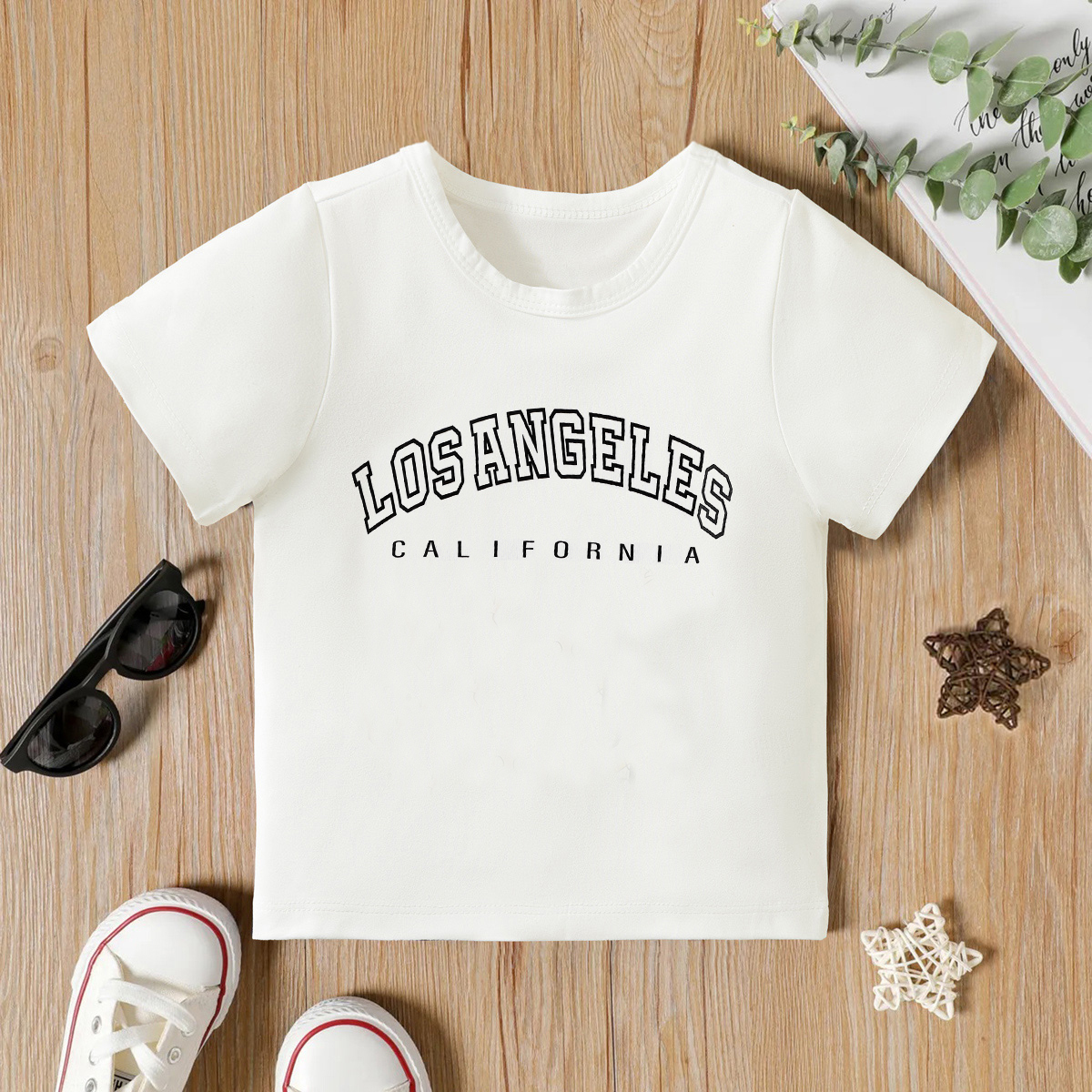 Hibobi Boys' Eversoft Cotton Crewneck Undershirts, T Shirts & Tank Tops 2T--3T