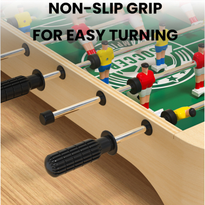 Multifunctional wooden football game table