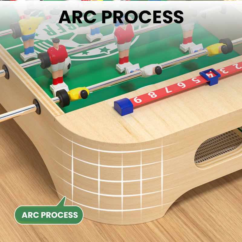 Multifunctional wooden football game table