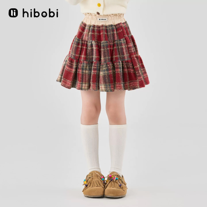 New 4-10 Years Girls  Summer Midi Skirt with Elastic Waist