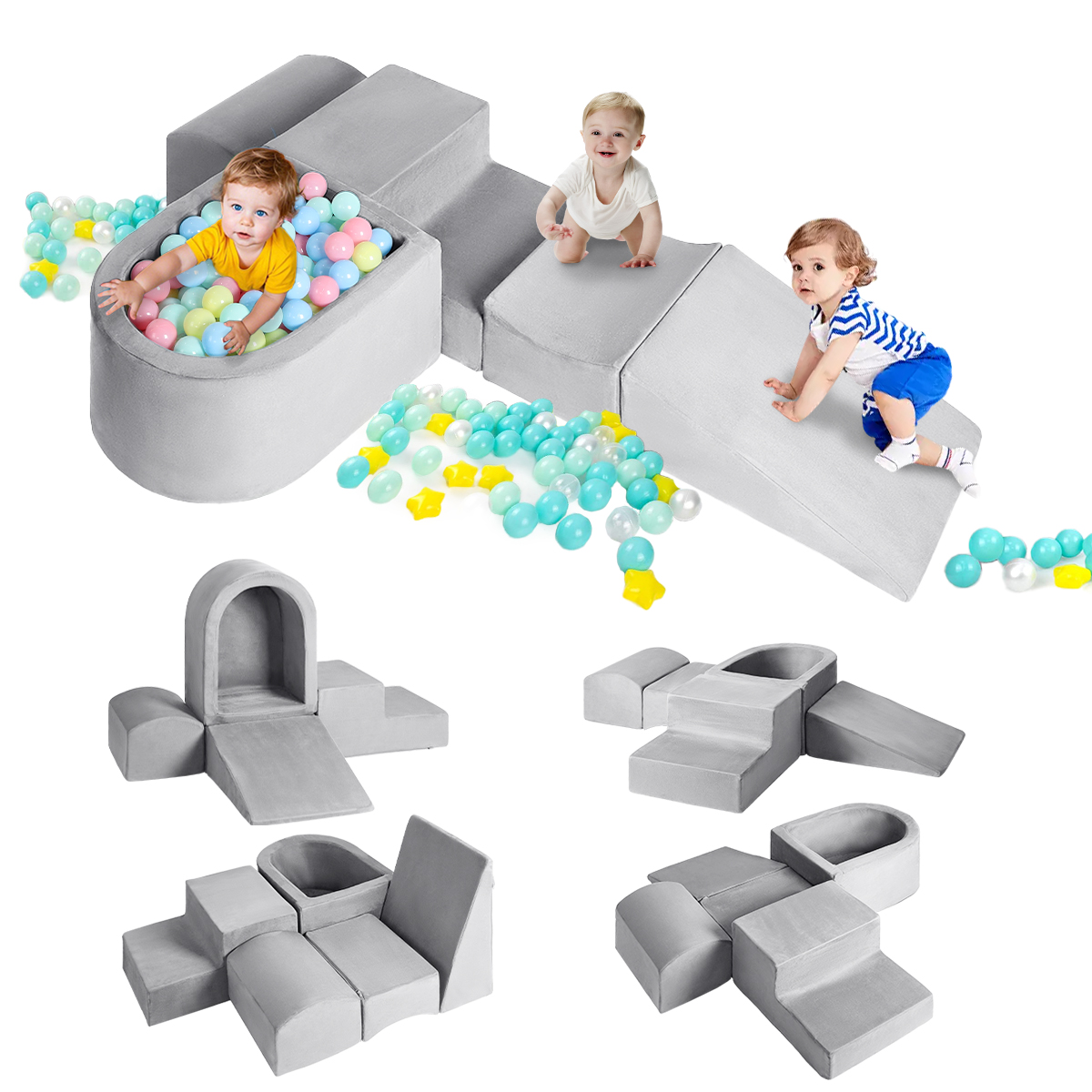  Modular Kids Play Couch 