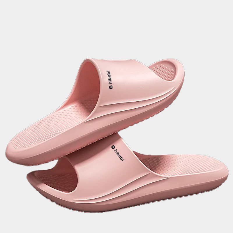 Hibobi Kids Boys Girls Shower Slippers Slip on Slide Slippers Non-slip Summer Beach Pool Shoes