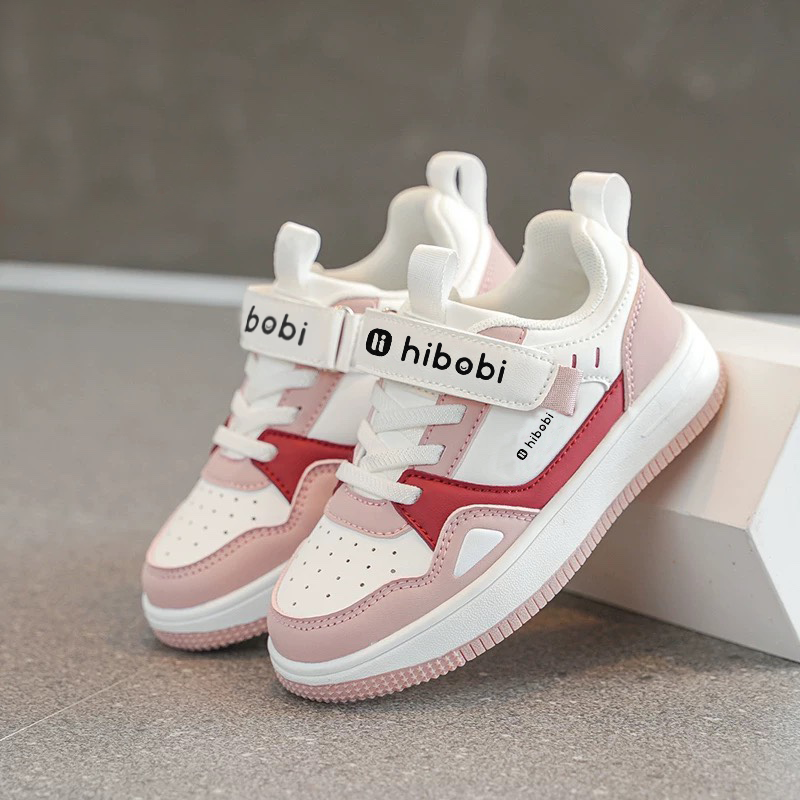 Hibobi Wide Toe Box Girl’s Sneakers  Walking &Jogging& Running Shoes only for toddler