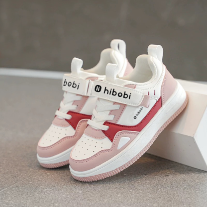 Hibobi Wide Toe Box Girl’s Sneakers  Walking &Jogging& Running Shoes only for toddler