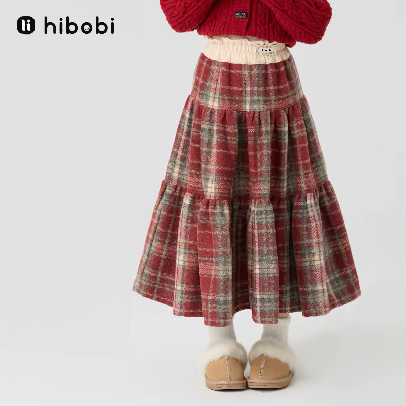 New 4-10 Years Girls  Summer Midi Skirt with Elastic Waist