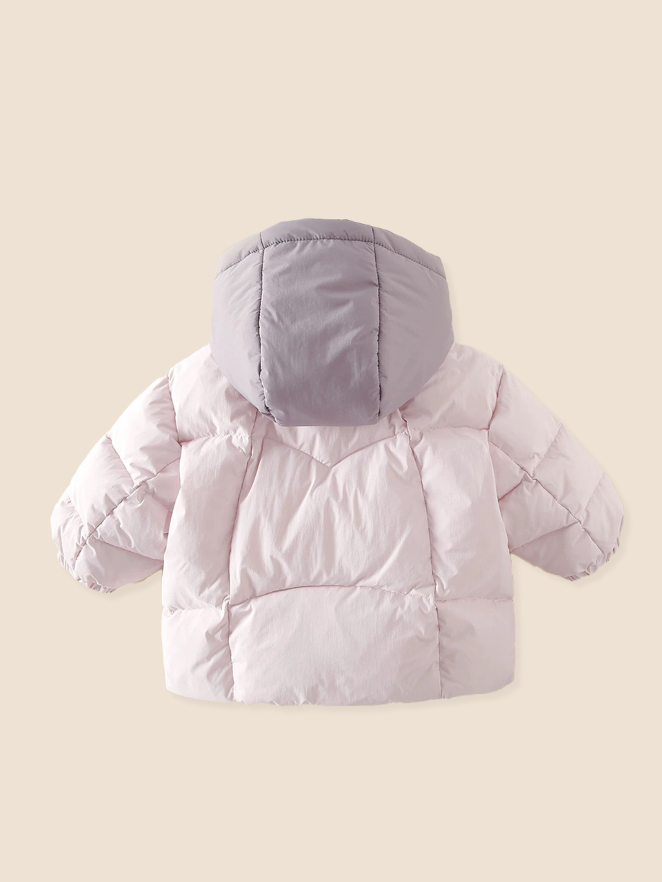 Toddlers' Boys and Girls Lightweight Water-Resistant Plush Hooded Coat for 1T 2T and 3T