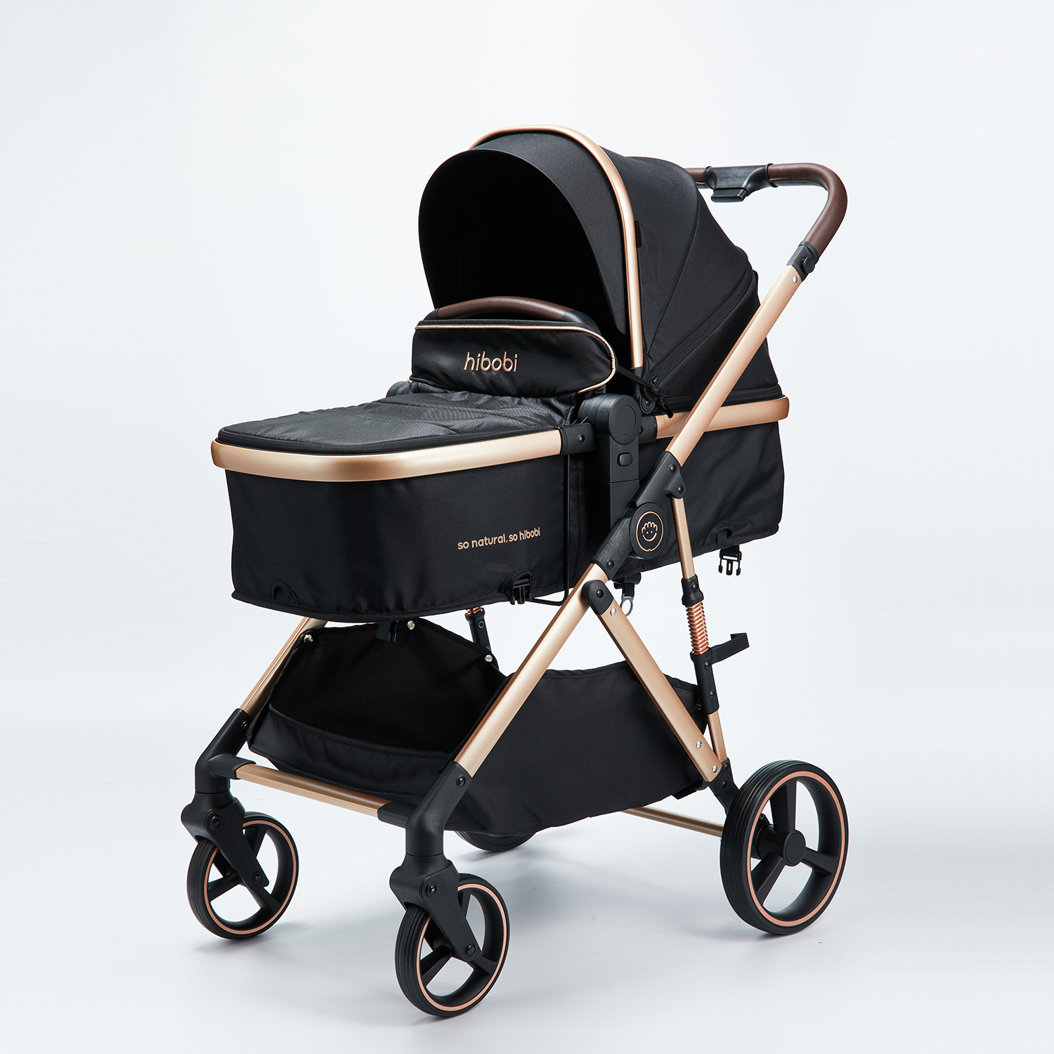 Aurora Luxury 2-in-1 Reversible Baby Pram Stroller