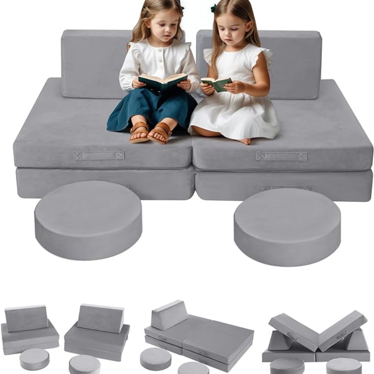 Kids' Building Block Magic Sofa
