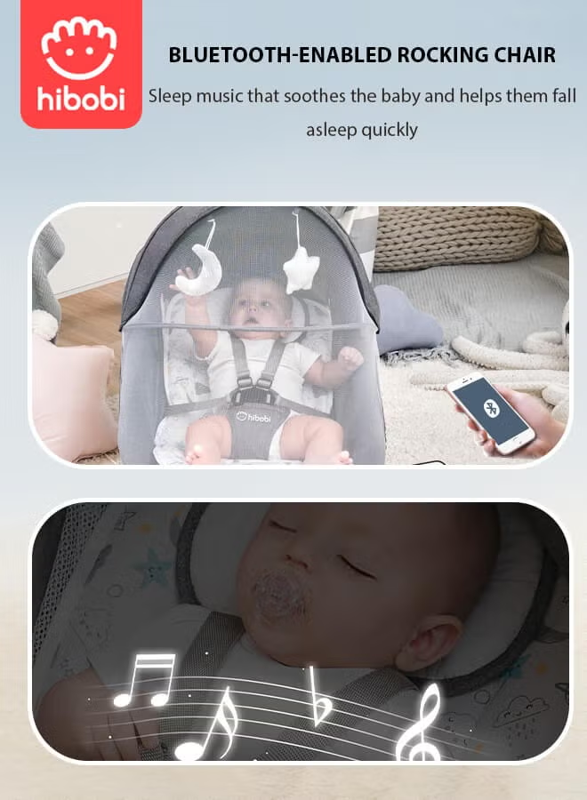 Smart Bluetooth Baby Rocking Chair 