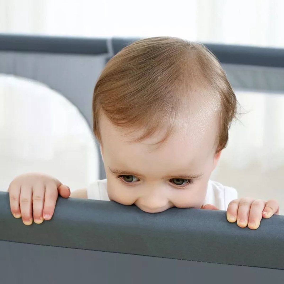 Children's indoor fabric fence