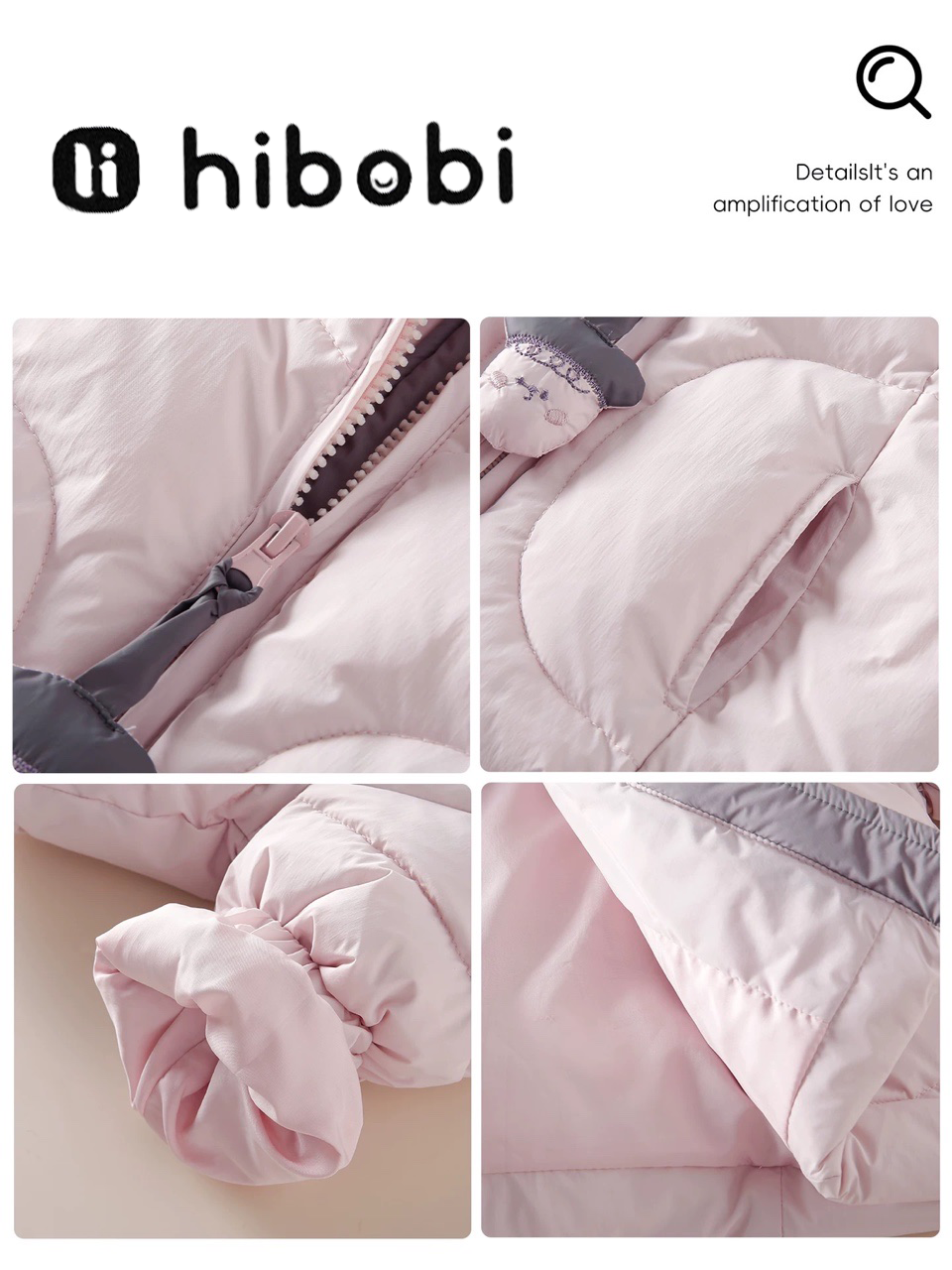 Toddlers' Boys and Girls Lightweight Water-Resistant Plush Hooded Coat for 1T 2T and 3T