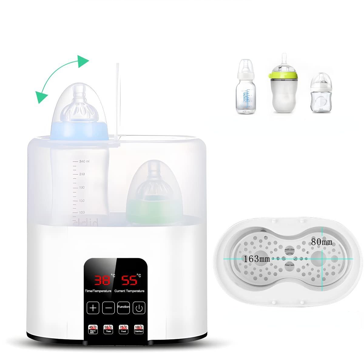 Baby milk warmer sterilizer two in one Constant Warmers