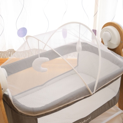Electric Baby Rocker Crib – Automatic Soothing Swing