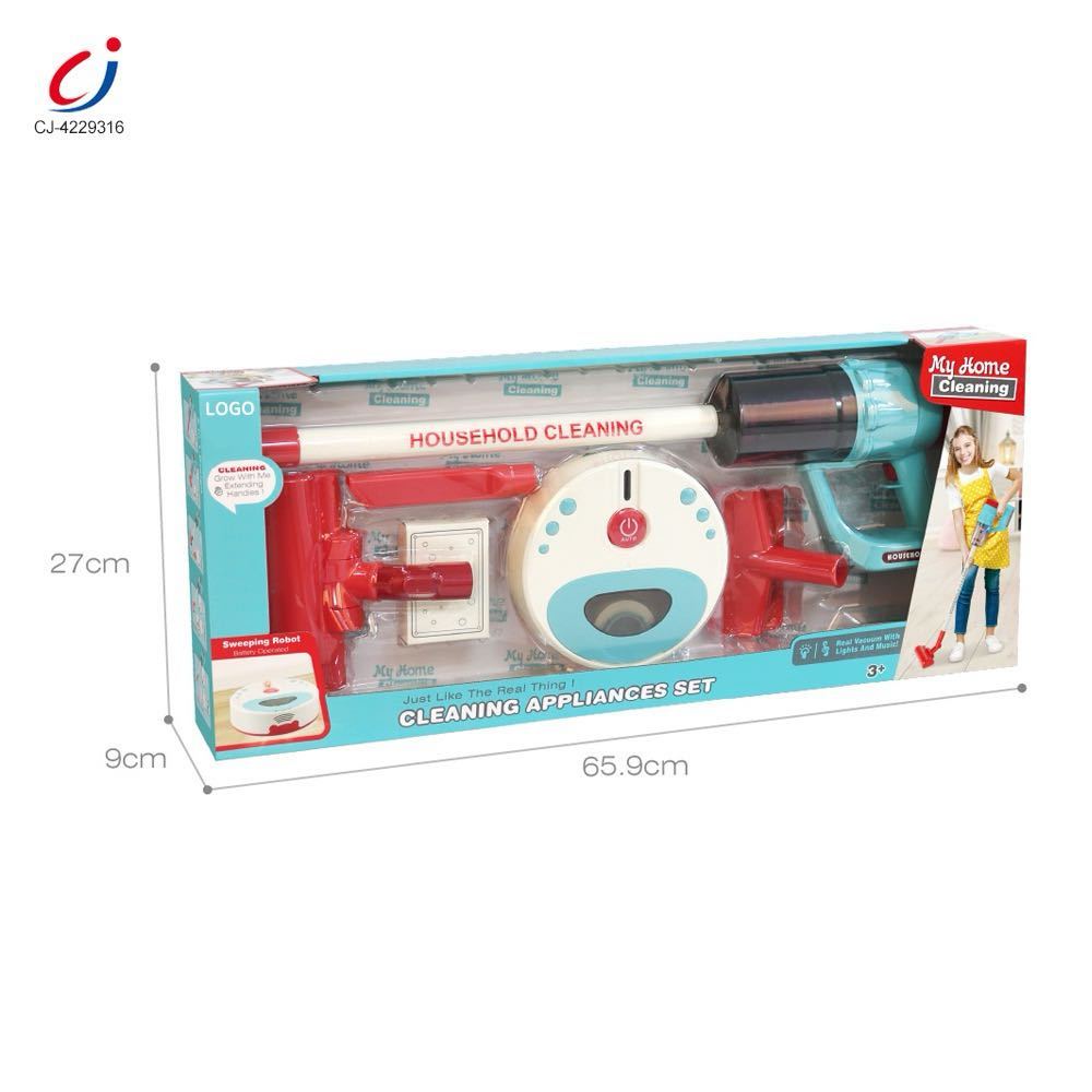 Simulated home cleaning set