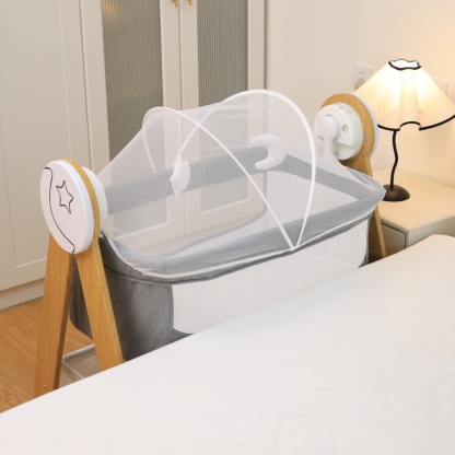 Electric Baby Rocker Crib – Automatic Soothing Swing