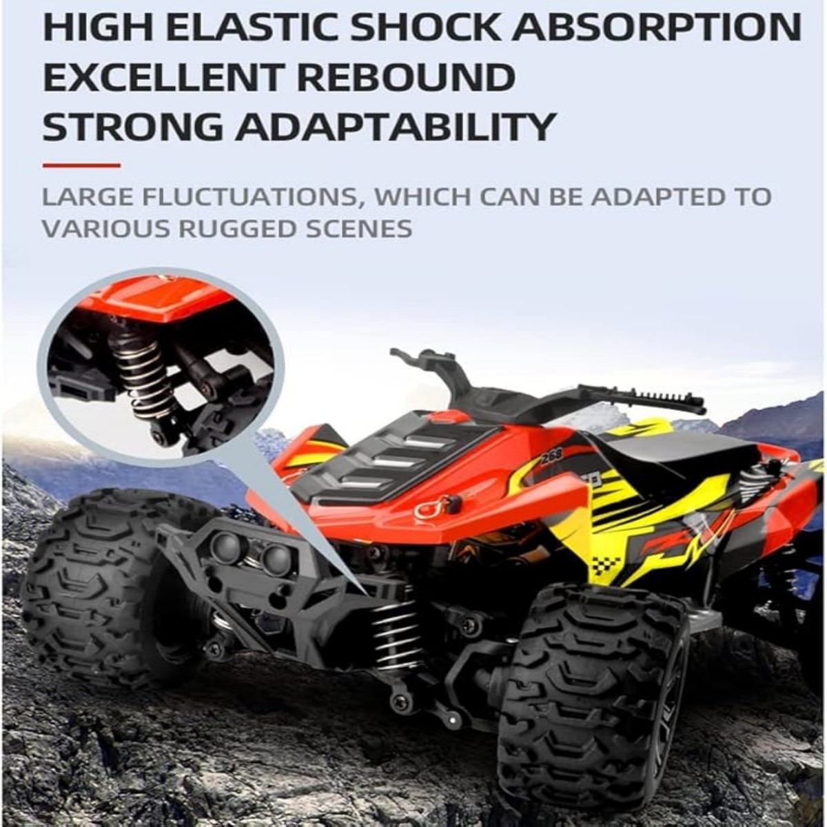 High speed Electric remote control off-road vehicle