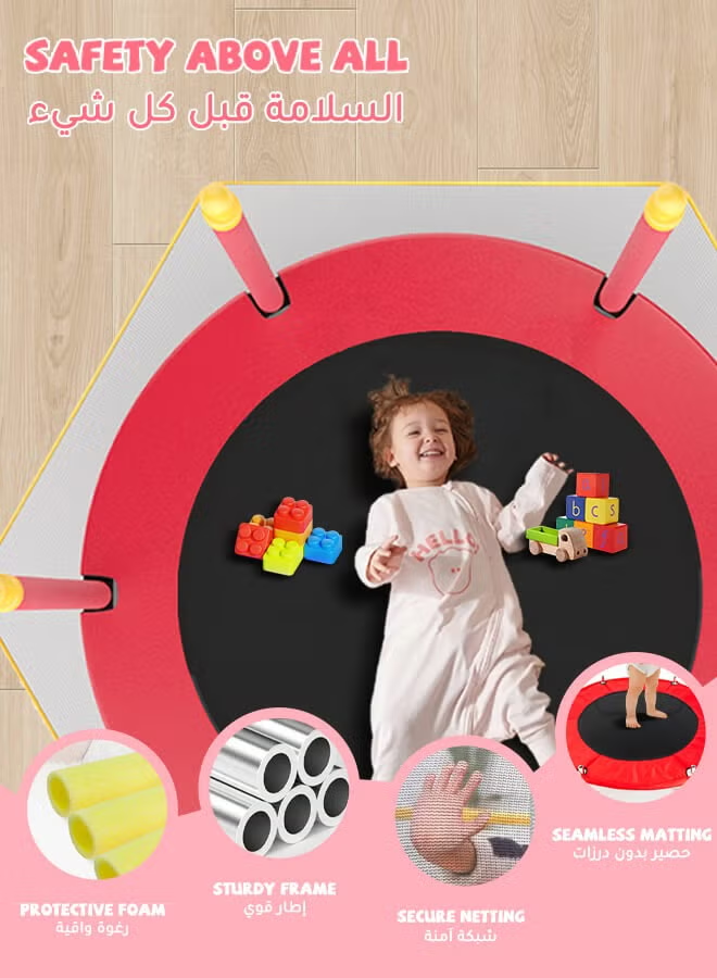 Children's indoor home trampoline