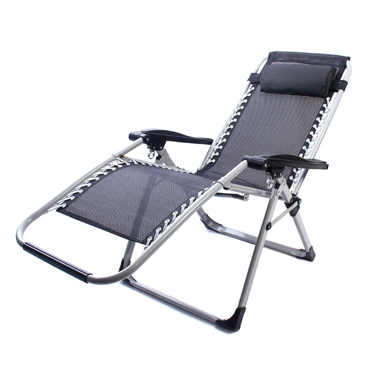 Outdoor balcony home leisure nap folding chair sunbathing office lazy back recliner