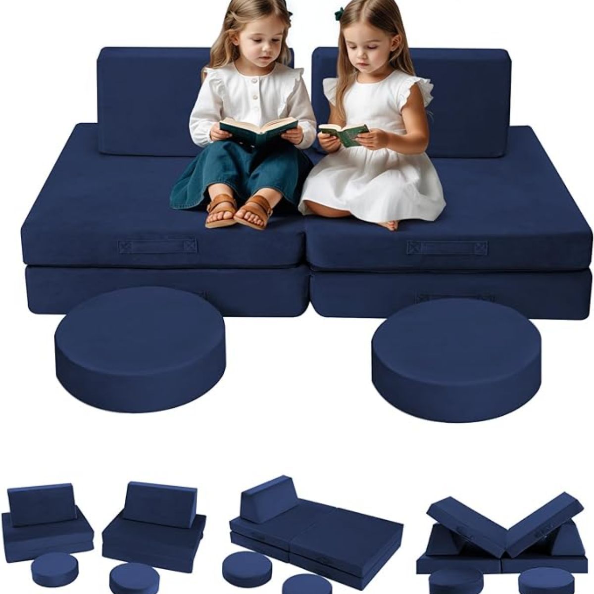Kids' Building Block Magic Sofa