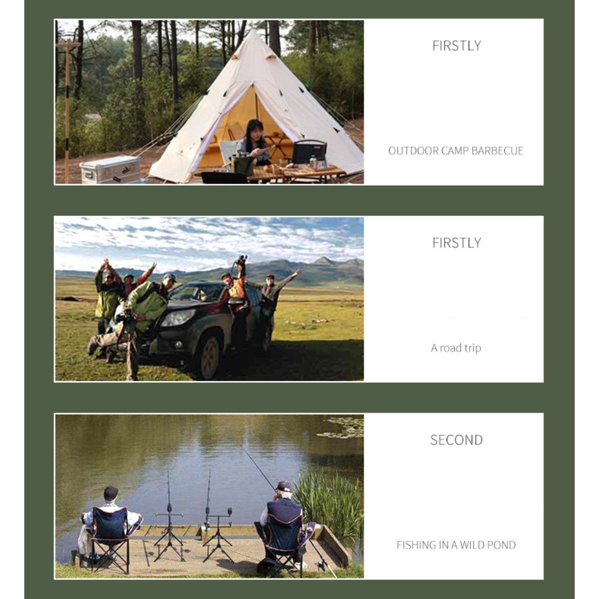 Outdoor Portable Folding Chair