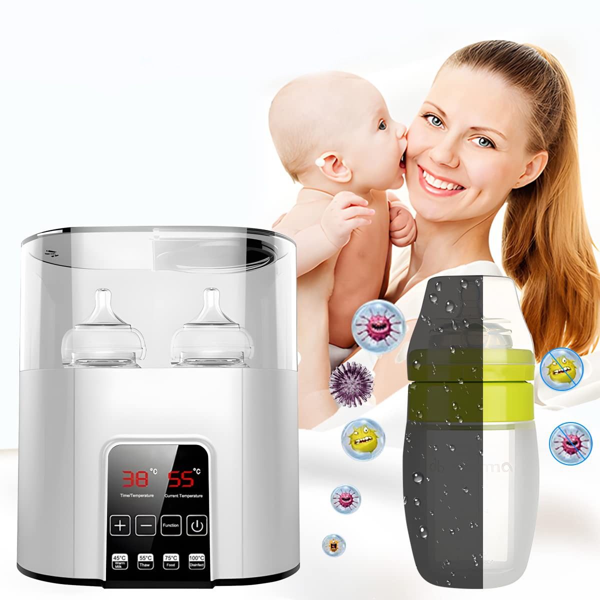 Baby milk warmer sterilizer two in one Constant Warmers