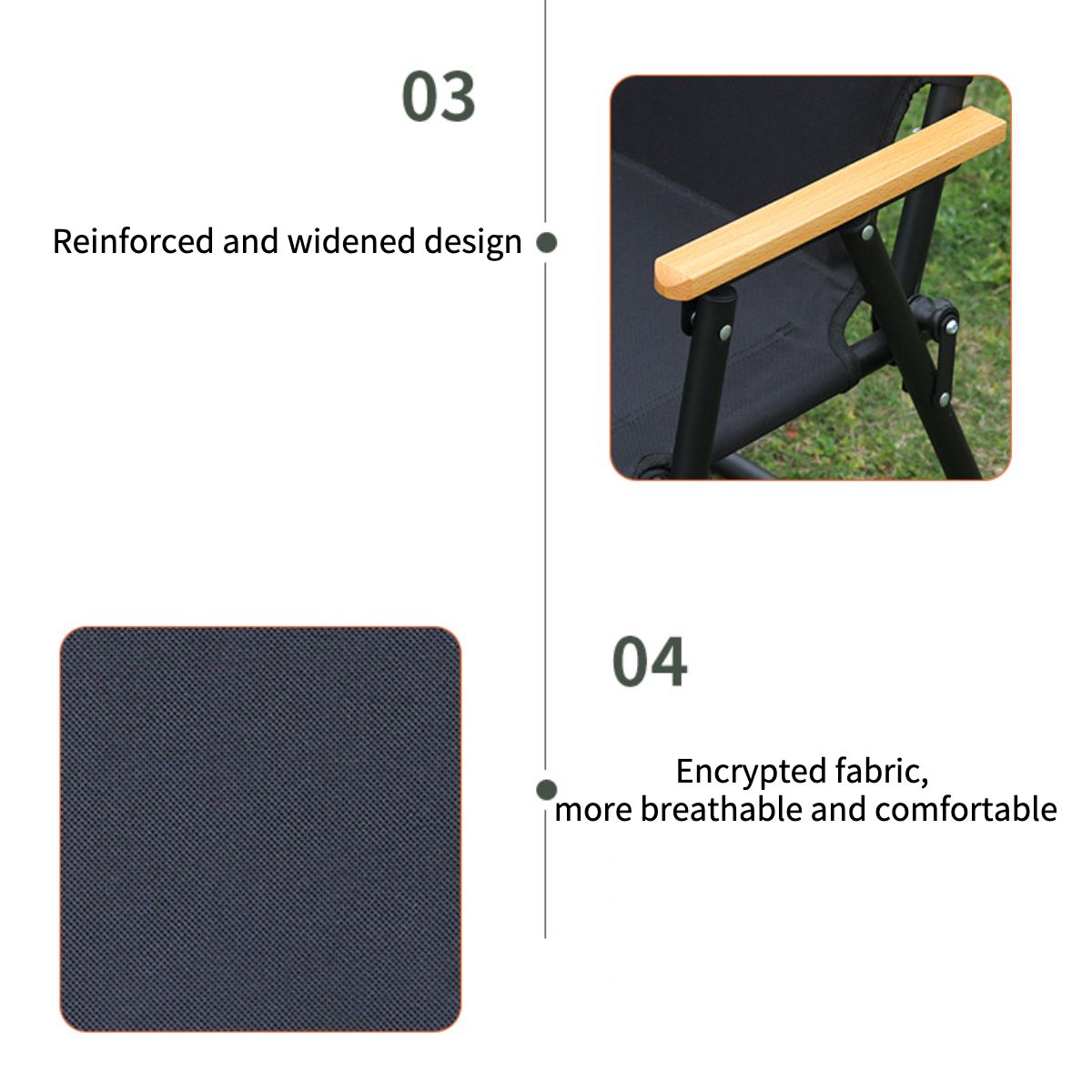 Outdoor Portable Folding Chair