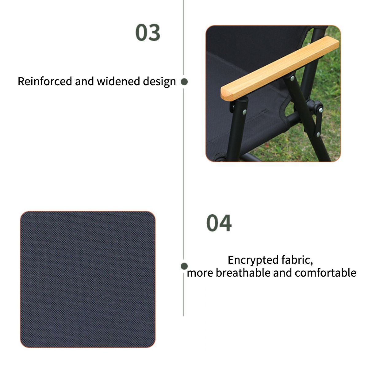 Outdoor Portable Folding Chair