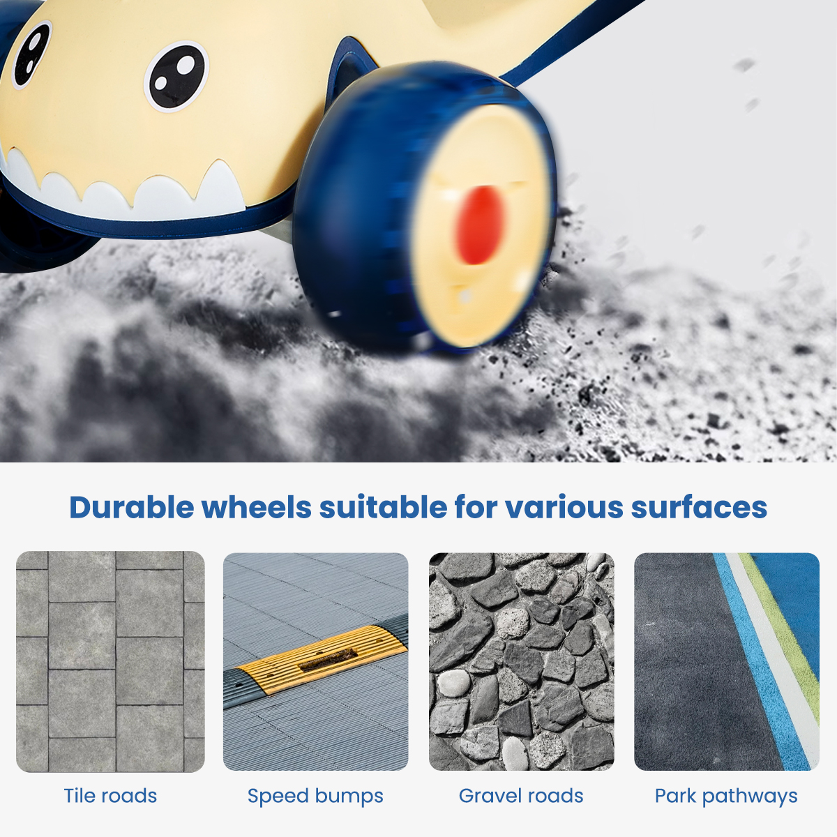 Scooter children 1-3-6-8 years old 2 men and women children three-in-one baby slippery can sit on a yo-yo car-Hibobi Premium