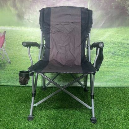 Factory price direct selling outdoor leisure chair folding fishing chair raft fishing chair load capacity 300 catties hard sitting armchair director chair-Hibobi Premium