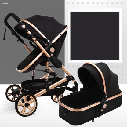  Light folding shock-absorbing  baby stroller