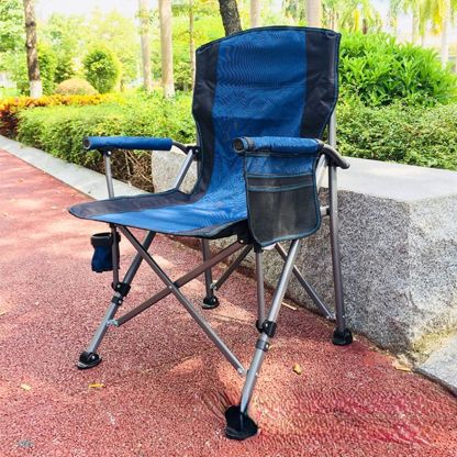 Factory price direct selling outdoor leisure chair folding fishing chair raft fishing chair load capacity 300 catties hard sitting armchair director chair-Hibobi Premium