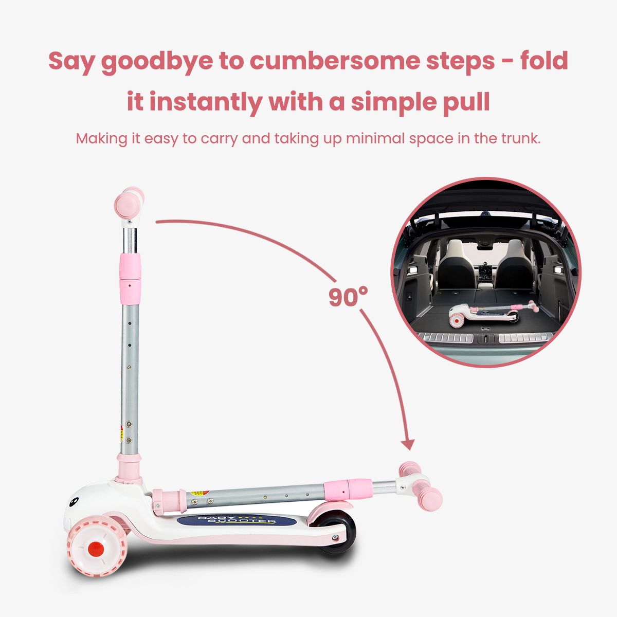 Scooter children 1-3-6-8 years old 2 men and women children three-in-one baby slippery can sit on a yo-yo car-Hibobi Premium