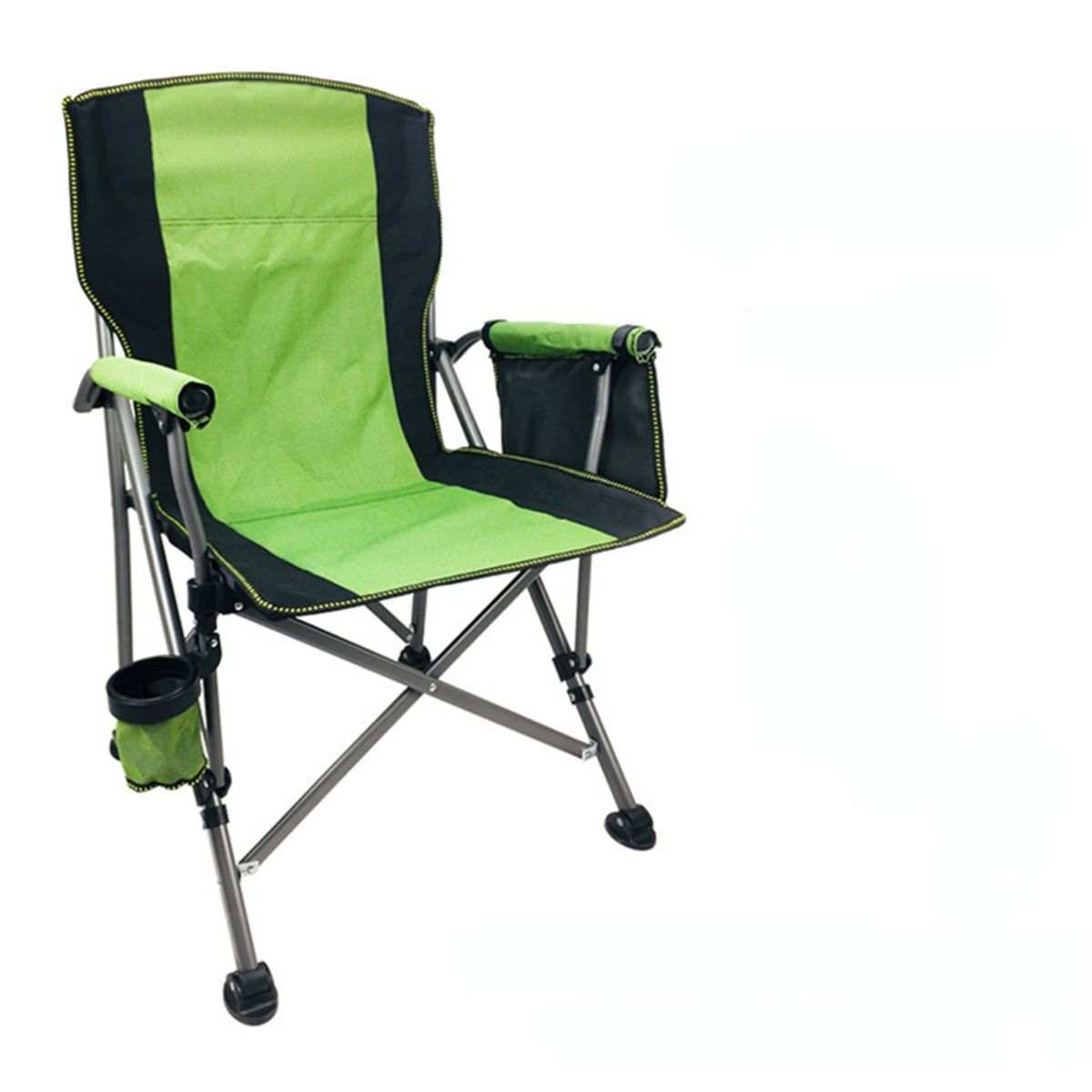 Factory price direct selling outdoor leisure chair folding fishing chair raft fishing chair load capacity 300 catties hard sitting armchair director chair-Hibobi Premium