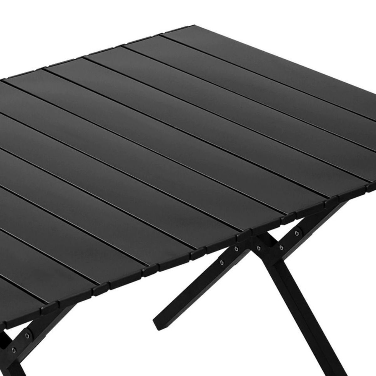 Portable outdoor folding table