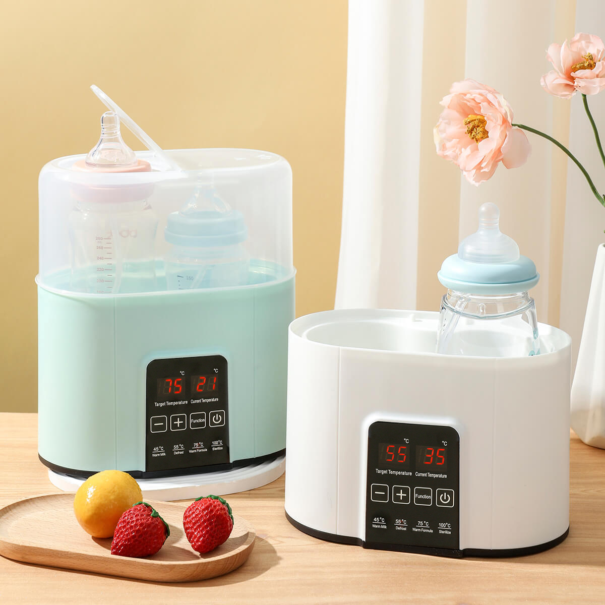 Baby milk warmer sterilizer two in one Constant Warmers