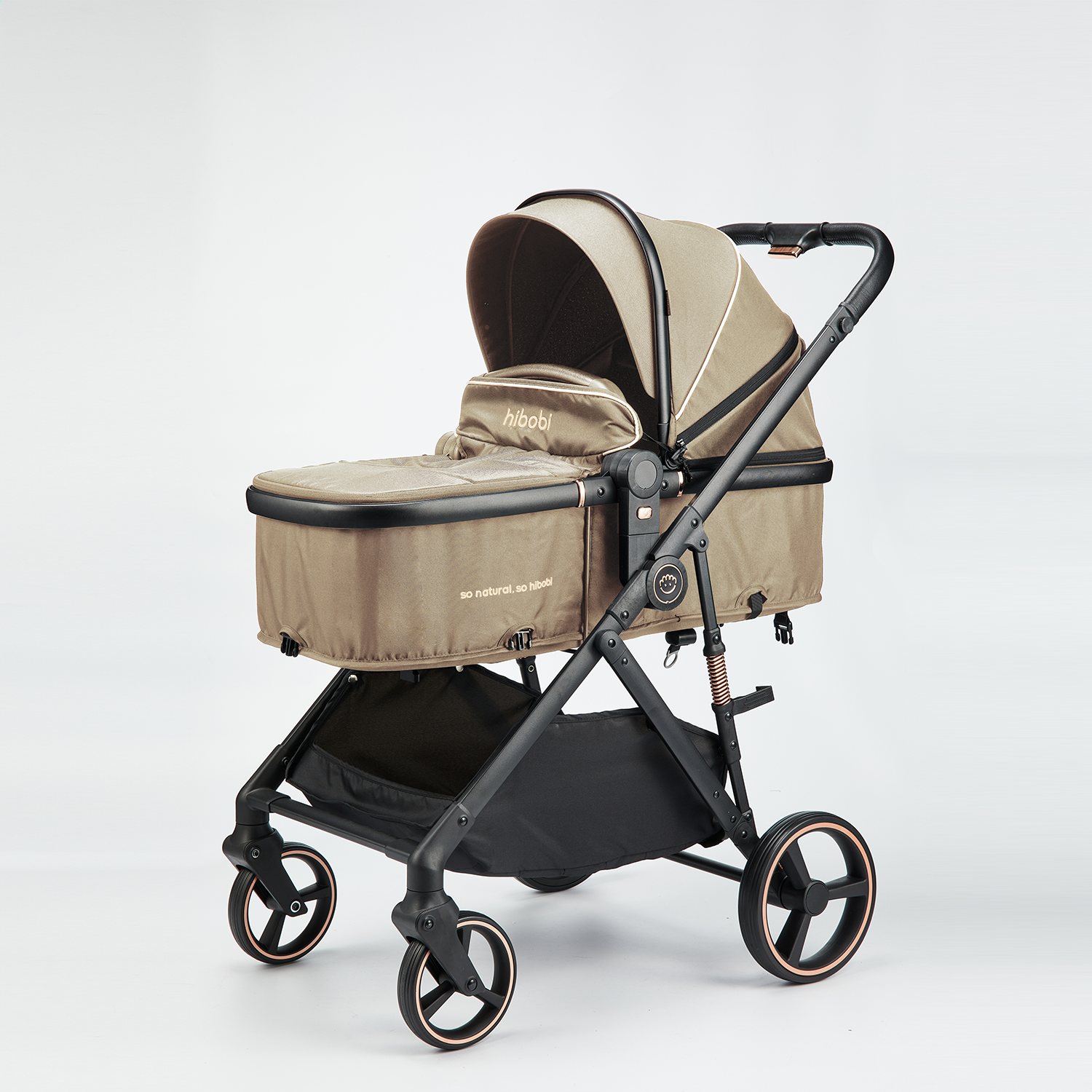 Aurora Luxury 2-in-1 Reversible Baby Pram Stroller