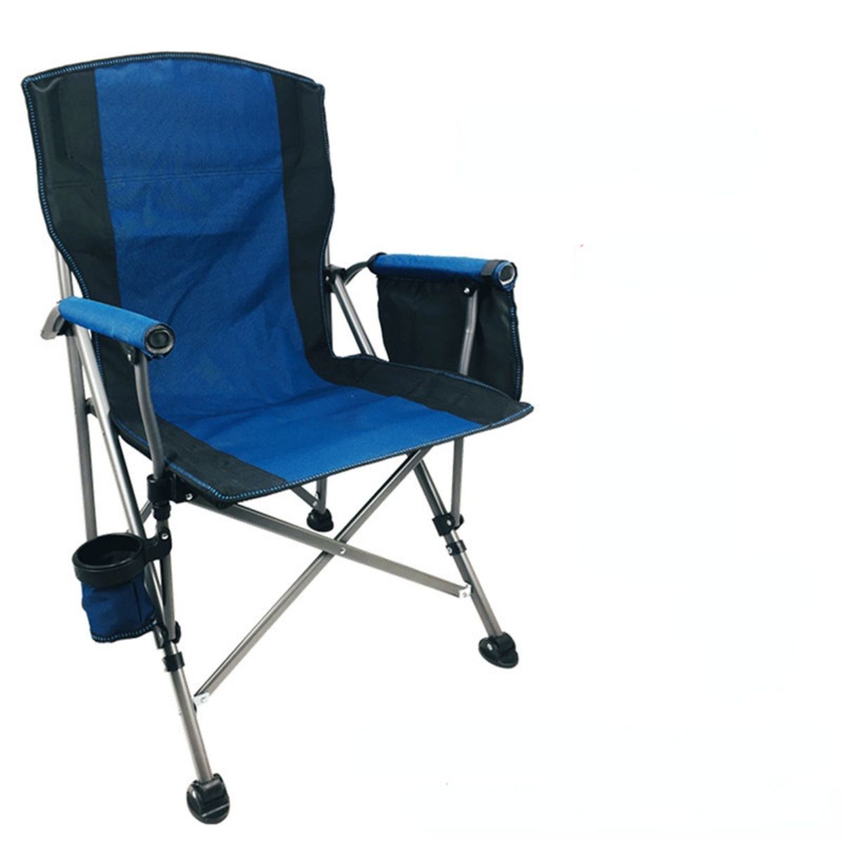 Factory price direct selling outdoor leisure chair folding fishing chair raft fishing chair load capacity 300 catties hard sitting armchair director chair-Hibobi Premium