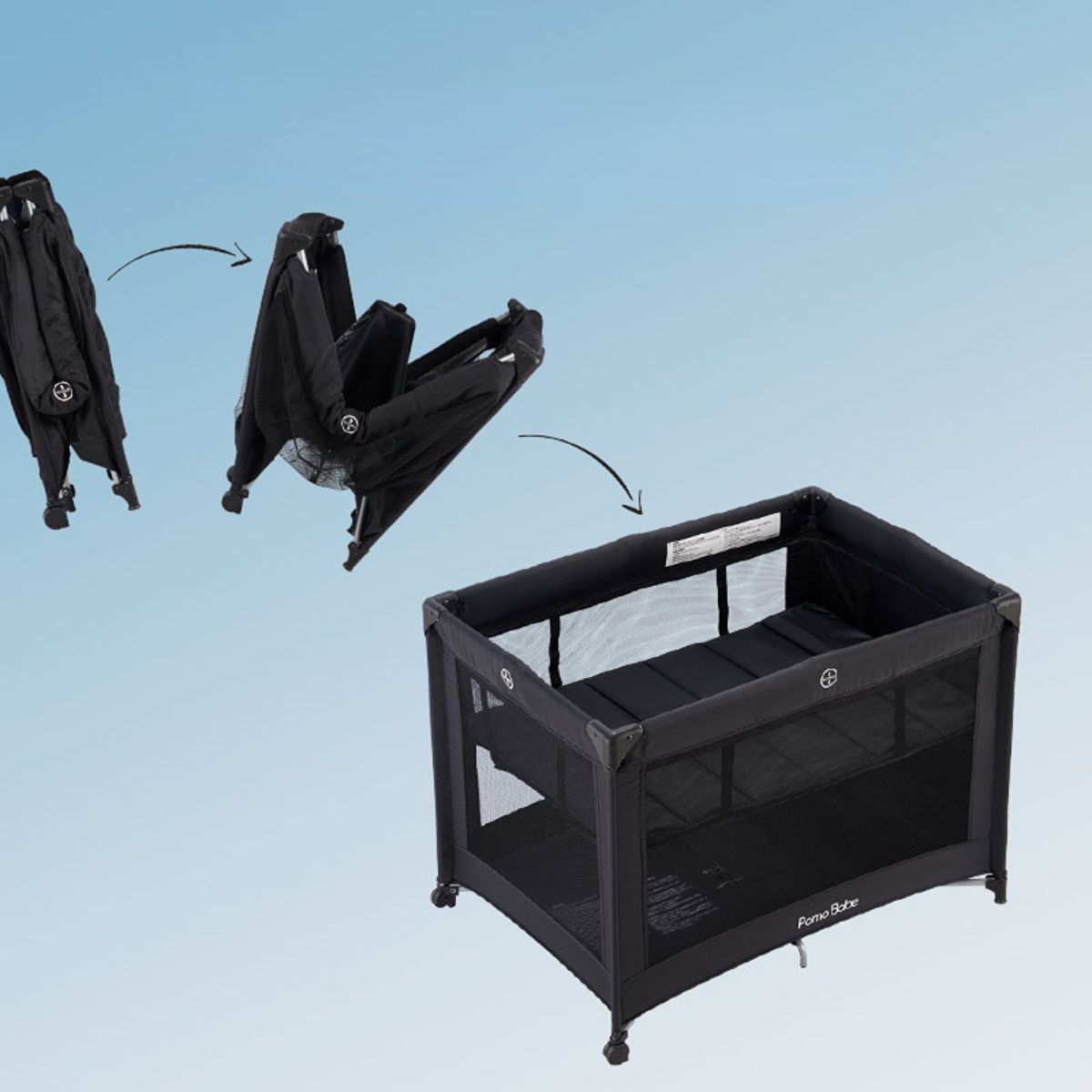  Multifunctional Playbed Foldable Portable Baby Bed