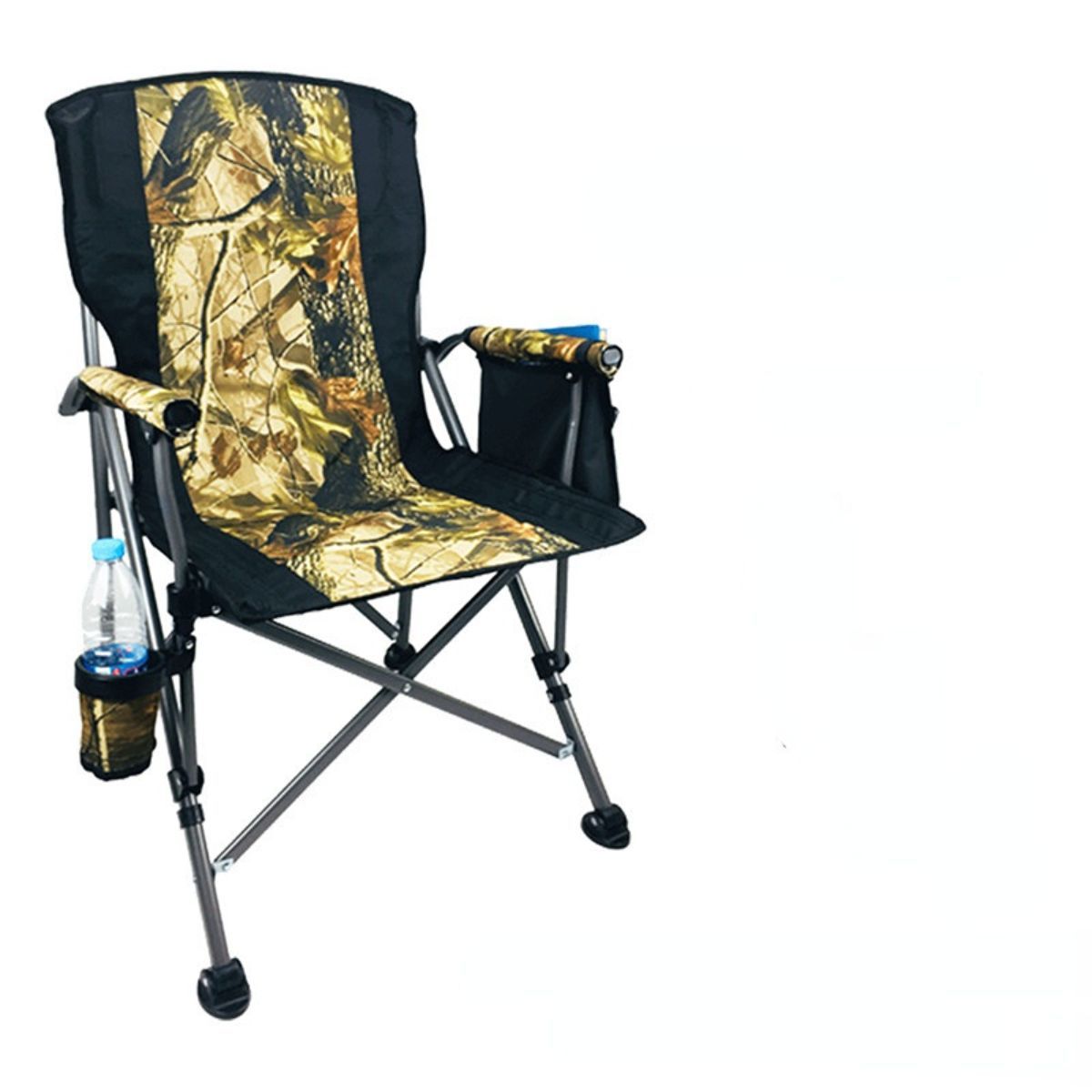 Factory price direct selling outdoor leisure chair folding fishing chair raft fishing chair load capacity 300 catties hard sitting armchair director chair-Hibobi Premium