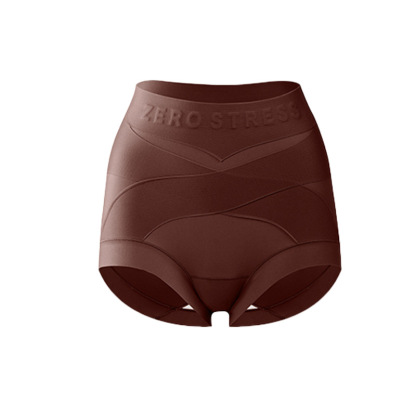 Women's Double Pressurized Warm Velvet Milk Leather Breathable Tummy Tuck Pants